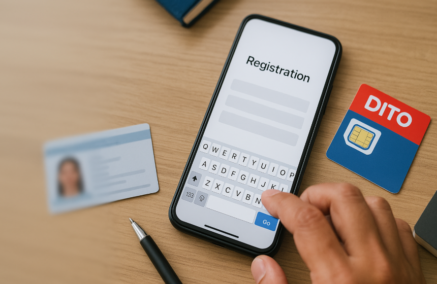 DITO Sim Registration