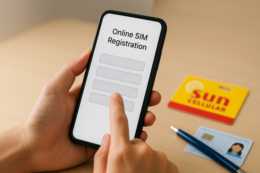 Sun SIM Registration