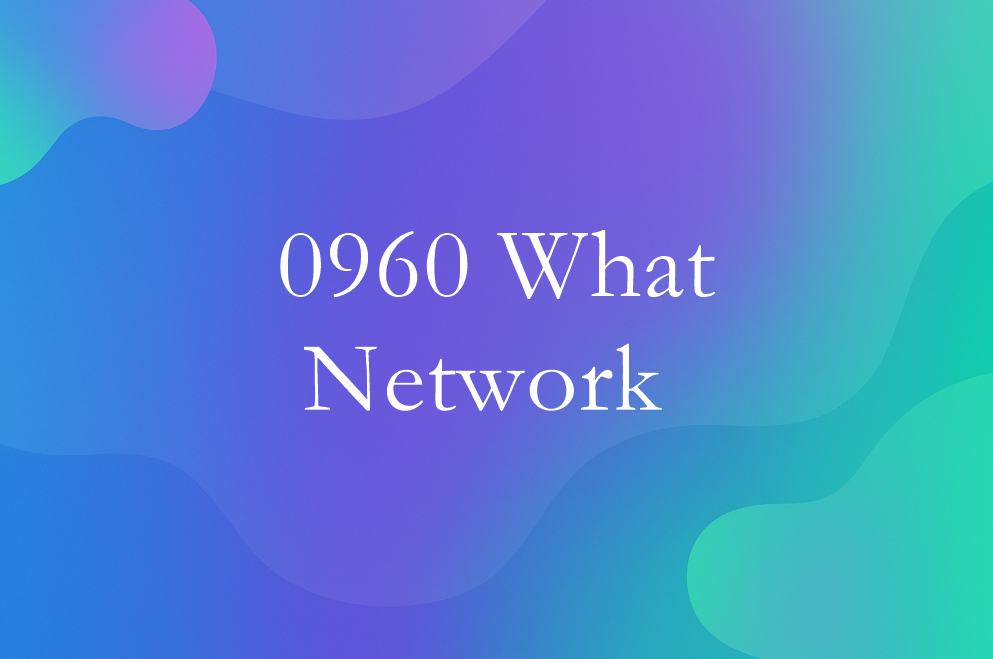 0960 what network