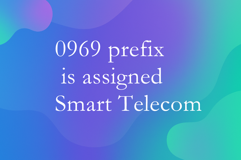 0969 is prefix is smart telecom
