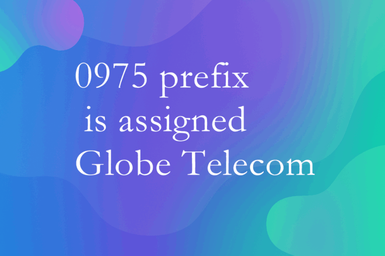 0975 is prefix is globe telecom