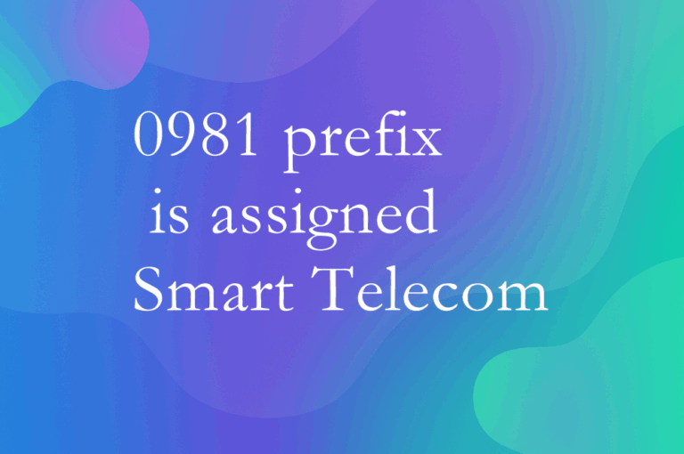 0981 is prefix is smart telecom