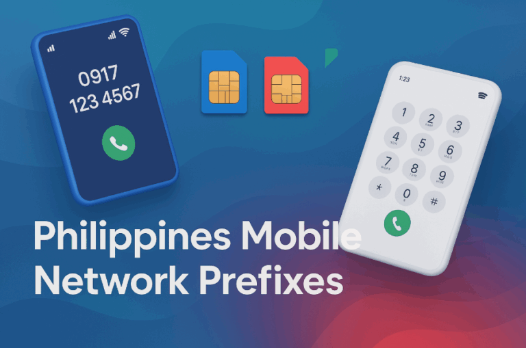 Philippines Mobile Network Prefixes