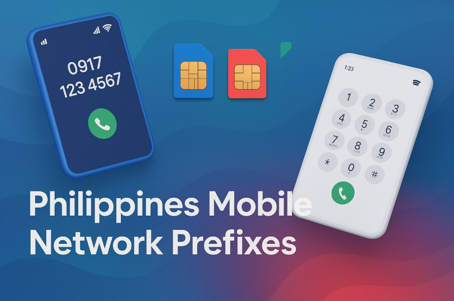 Philippines Mobile Network Prefixes