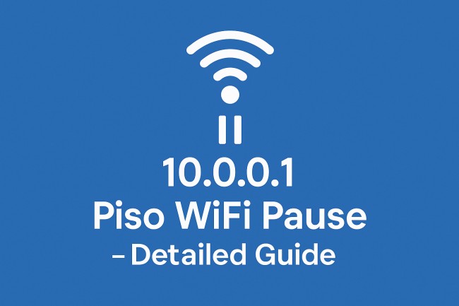 10.0.0.1 Piso Wifi Pause Time